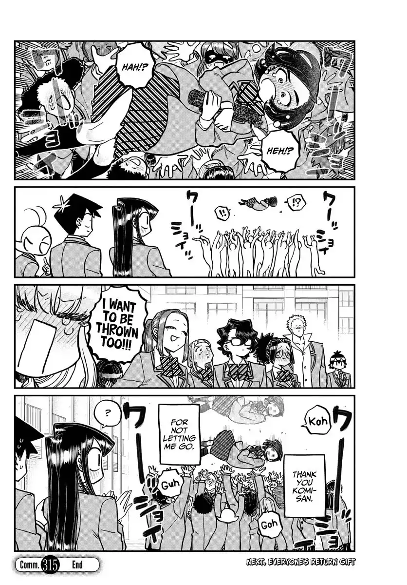 Komi-san wa Komyushou Desu Chapter 315 18